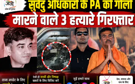शुवेंदु अधिकारी के PA चंद्रनाथ रथ हत्याकांड में बड़ी सफलता: UP-बिहार से 3 शार्प शूटर गिरफ्तार, बारासात कोर्ट में पेशी आज