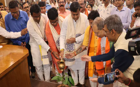 विद्यासागर विश्वविद्यालय में बी.एन. सासमल हॉल का उद्घाटन, जन स्वास्थ्य प्रबंधन कोर्स शुरू