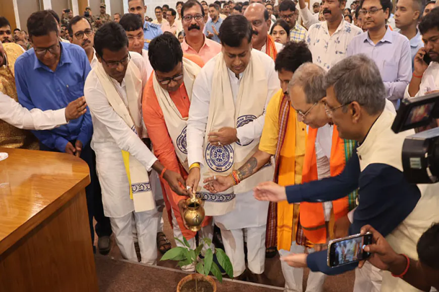 विद्यासागर विश्वविद्यालय में बी.एन. सासमल हॉल का उद्घाटन, जन स्वास्थ्य प्रबंधन कोर्स शुरू