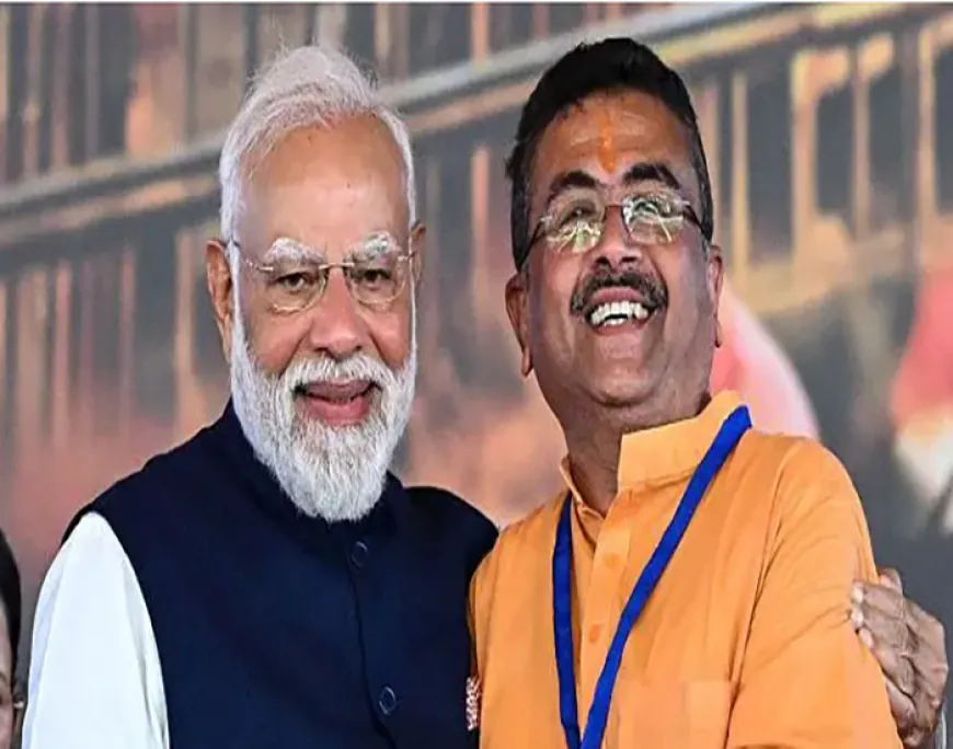 शुभेंदु अधिकारी ने ली पश्चिम बंगाल के मुख्यमंत्री पद की शपथ, 5 नेताओं के साथ बनी BJP सरकार