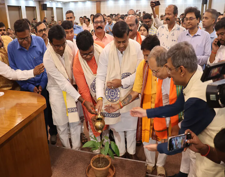विद्यासागर विश्वविद्यालय में बी.एन. सासमल हॉल का उद्घाटन, जन स्वास्थ्य प्रबंधन कोर्स शुरू