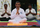 विद्यासागर विश्वविद्यालय में अंतरराष्ट्रीय योग दिवस का आयोजन, 300 प्रतिभागियों ने किया योग