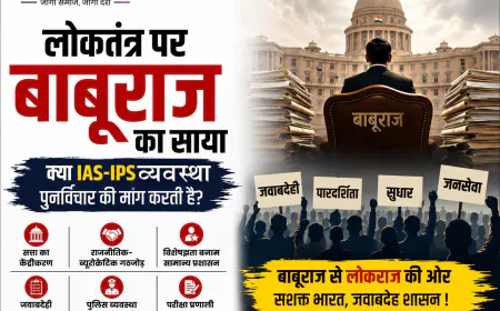 लोकतंत्र पर बाबूराज का साया