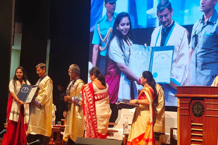विद्यासागर विश्वविद्यालय का 23वाँ दीक्षांत समारोह संपन्न