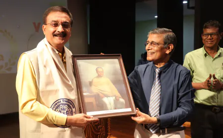 विद्यासागर विश्वविद्यालय: 260 छात्रों को मिला यूनिवर्सिटी मेडल