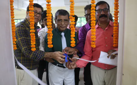 विद्यासागर विश्वविद्यालय में ‘पराश’ और CDRS यूनिट का उद्घाटन