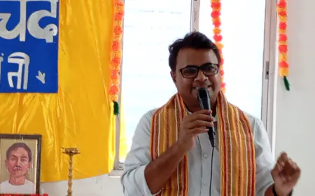 सनशाइन अकादमी में प्रेमचंद जयंती, मातृभाषा सम्मान से मेधावियों का सम्मान