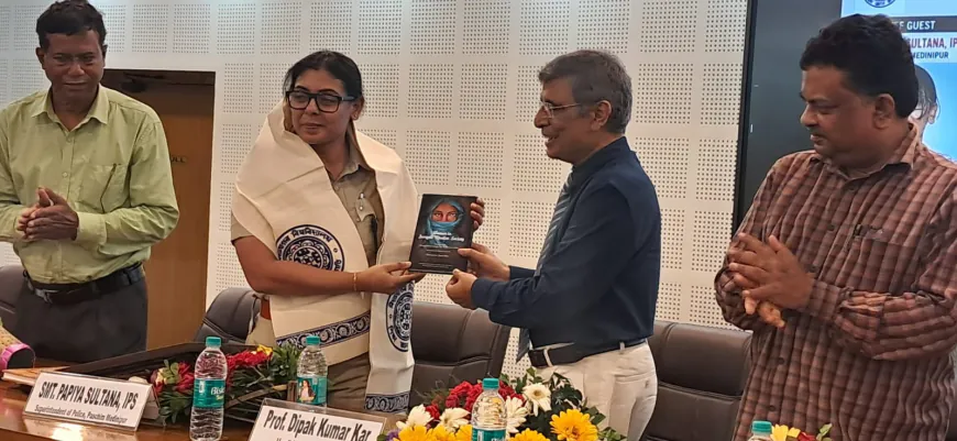 विद्यासागर विश्वविद्यालय में महिला सुरक्षा, भयमुक्त परिसर एवं रैगिंग विरोधी उपायों पर जागरूकता कार्यक्रम आयोजित