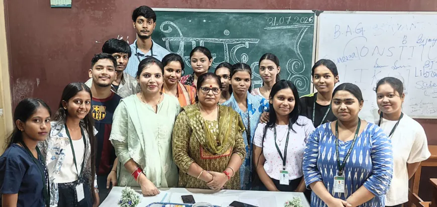 खुदीराम बोस सेंट्रल कॉलेज में प्रेमचंद जयंती पर ज्ञान प्रतियोगिता