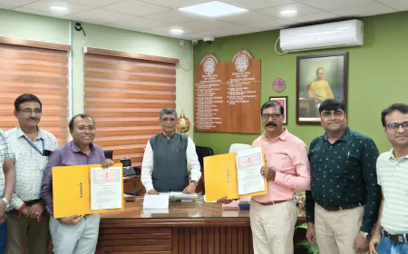 विद्यासागर विश्वविद्यालय-राष्ट्रीय पुस्तकालय में अनुसंधान व प्रशिक्षण MoU