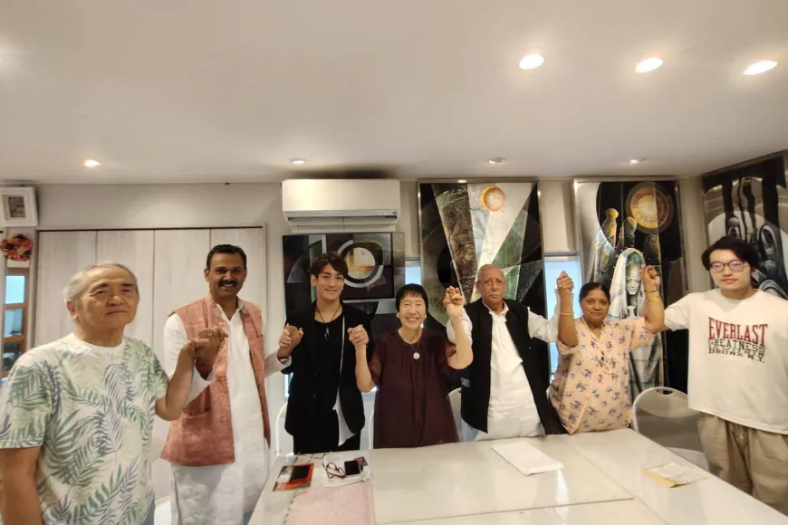 गांधीवादी शांति प्रतिनिधिमंडल और जापानी पीड़िता ने विश्व नेताओं से परमाणु हथियार खत्म करने की अपील