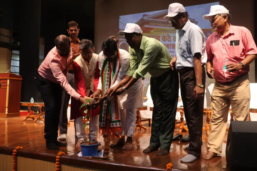 विद्यासागर विश्वविद्यालय में स्वतंत्रता दिवस की पूर्व संध्या पर ऐतिहासिक कार्यक्रम