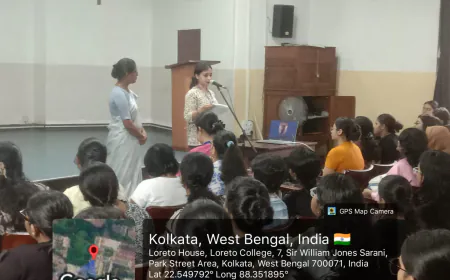 लोरेटो कॉलेज में संस्कृत दिवस समारोह, श्लोकों और प्रार्थनाओं से गूँजा परिसर
