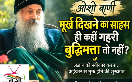 मूर्ख दिखने का साहस ही कहीं गहरी बुद्धिमत्ता तो नहीं?