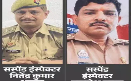 मेजा डॉक्टर लॉकअप मामला: इंस्पेक्टर नितेंद्र शुक्ला और विवेचक निलंबित