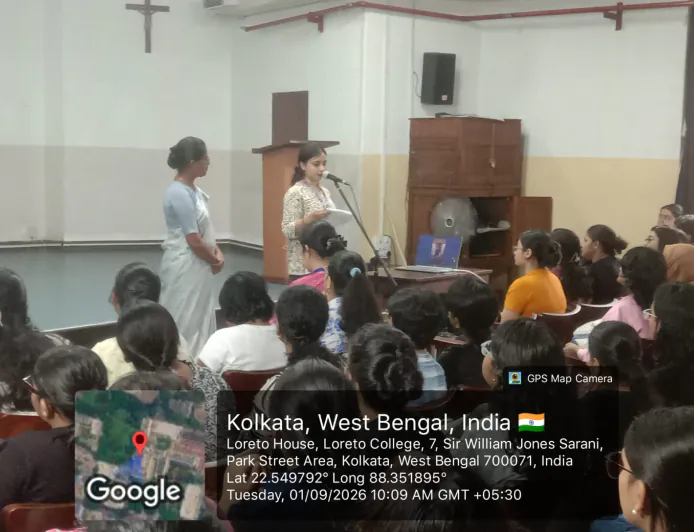 लोरेटो कॉलेज में संस्कृत दिवस समारोह, श्लोकों और प्रार्थनाओं से गूँजा परिसर