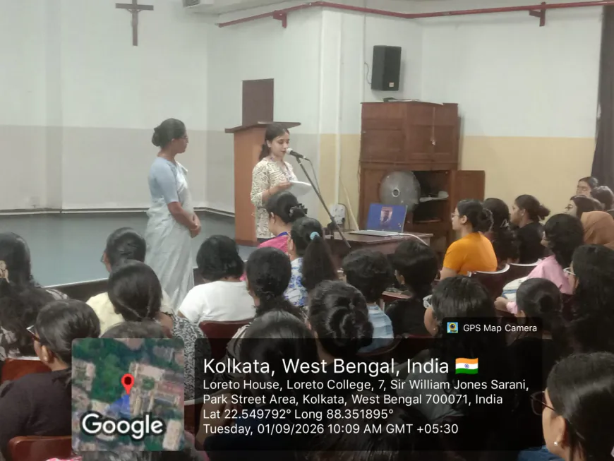 लोरेटो कॉलेज में संस्कृत दिवस समारोह, श्लोकों और प्रार्थनाओं से गूँजा परिसर
