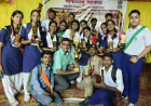 यूथ पार्लियामेंट-2026 प्रतियोगिता में हाजी नगर आदर्श हिंदी विद्यालय को मिला द्वितीय स्थान