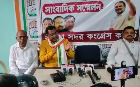 हावड़ा में कांग्रेस का ‘वोट चोर–गद्दी चोर’ अभियान, दिल्ली रैली की अपील