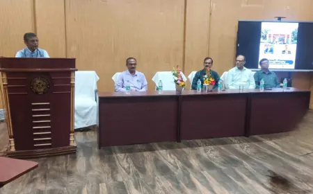 विद्यासागर विश्वविद्यालय में ‘उद्यमिता: अवसर एवं चुनौतियाँ’ पर विशेष व्याख्यान