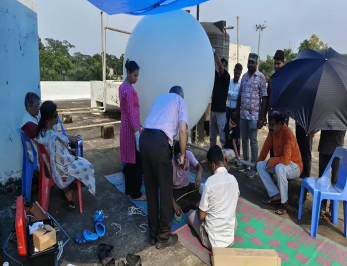 विद्यासागर विश्वविद्यालय ने 29.4 किलोमीटर की ऊँचाई तक भेजा GPS रेडियोसोंडे, मौसम अनुसंधान में बड़ी उपलब्धि