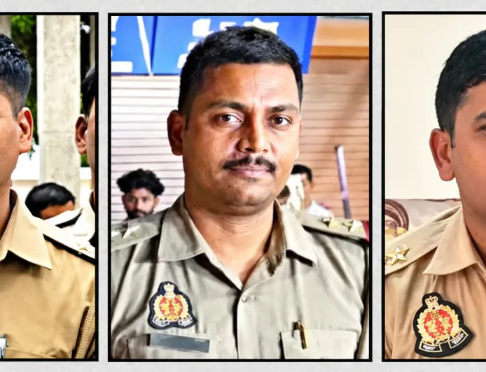प्रयागराज में 3 दरोगा निलंबित: 6.55 लाख की कथित बरामदगी, केस में 87,500 रुपये का जिक्र