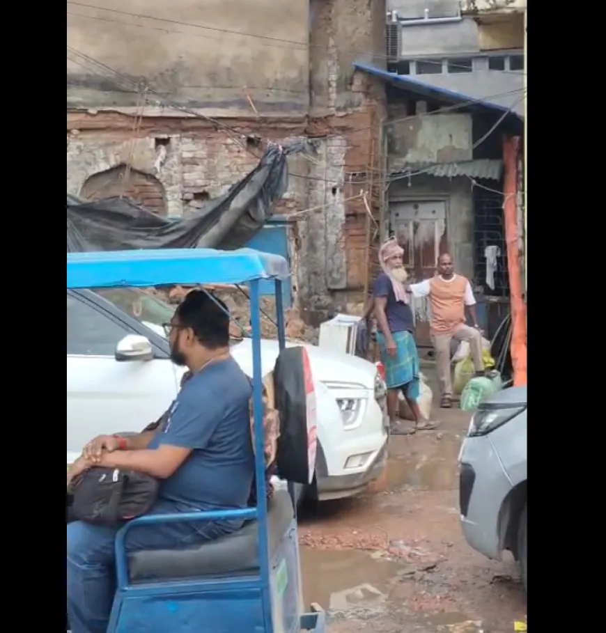 हावड़ा में नित्याधन मुखर्जी रोड पर कथित अवैध निर्माण, कार्रवाई की माँग