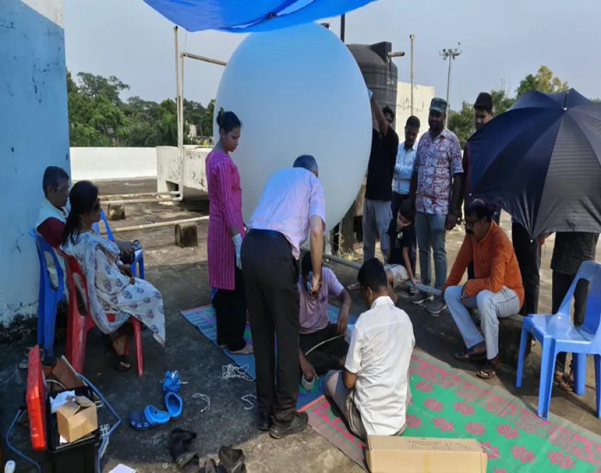 विद्यासागर विश्वविद्यालय ने 29.4 किलोमीटर की ऊँचाई तक भेजा GPS रेडियोसोंडे, मौसम अनुसंधान में बड़ी उपलब्धि
